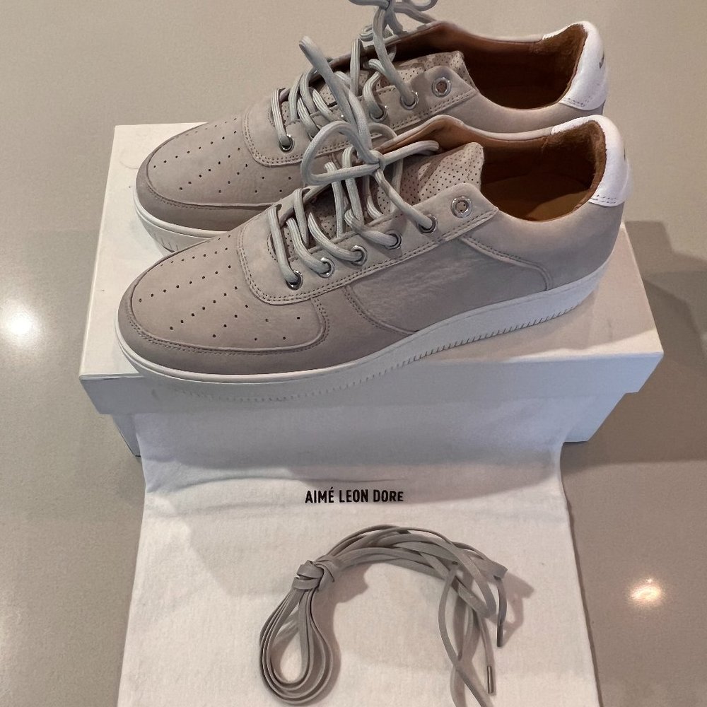 Aime Leon Dore Sneaker - Q14 Pearl Grey US Size 9